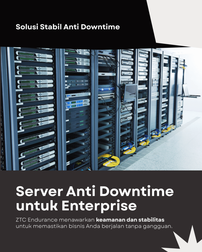 server anti downtime untuk enterprise